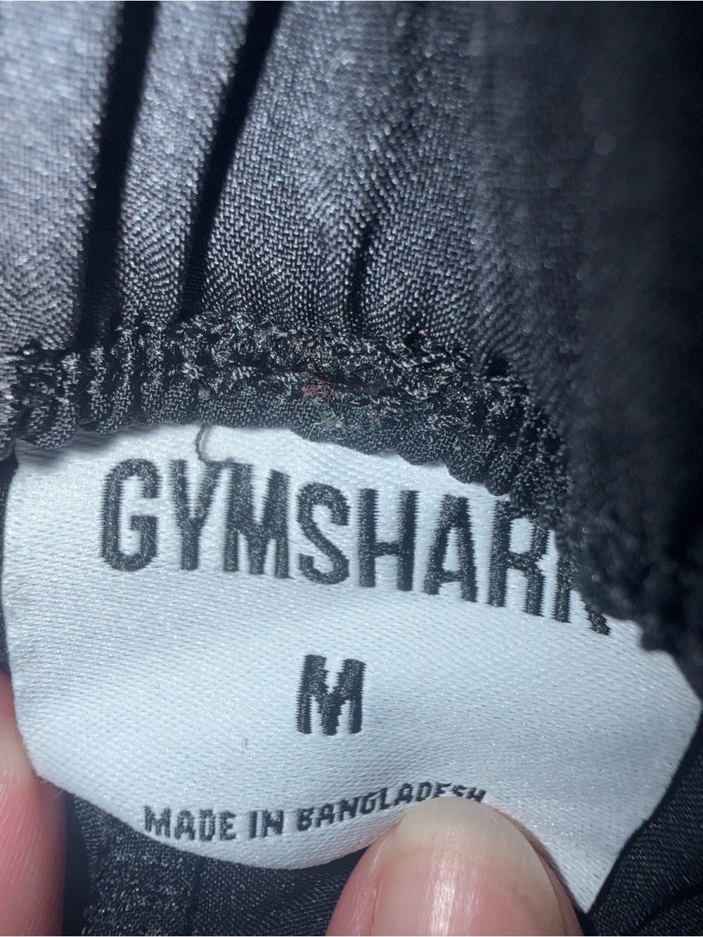 Gymshark Black Women's Athletic Overlay Shorts - Picture 4 of 4
